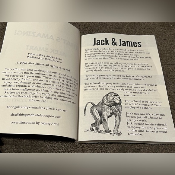 *6 for $10!* That’s Amazing!:Weird But True Stories, Fun Facts by Alex Smart - Picture 8 of 9